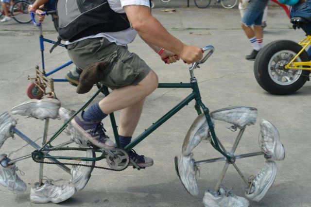 A Bike With Feet!